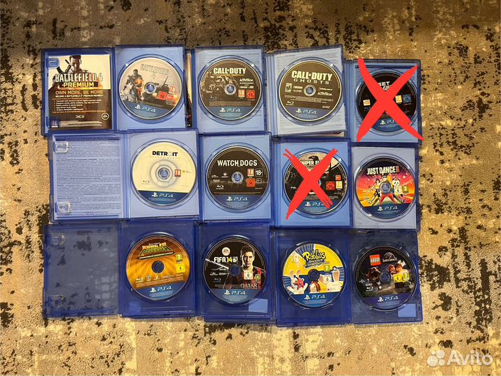 Диски на ps4
