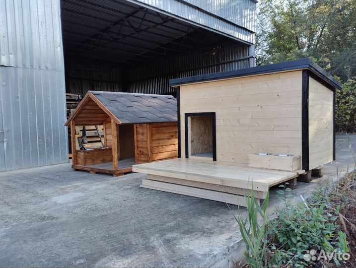 Будка из дерева от производителя