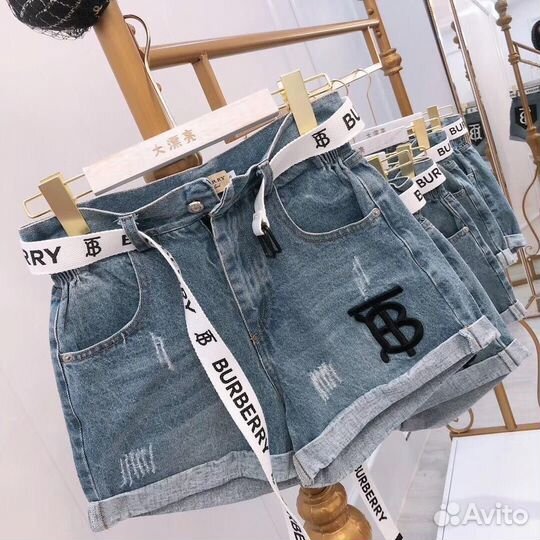 Джинсовые шорты Burberry