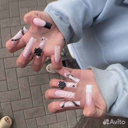 Маникюр Наращивание ногтей