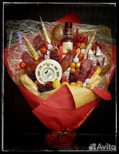 Букет из колбасы