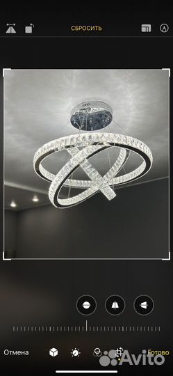 Люстра хрустальная