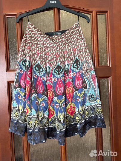 Юбка из натурального шелка