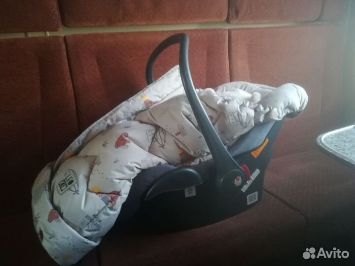 Зимний конверт в коляску leokid