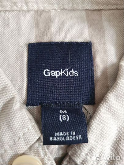 Рубашка на мальчика GAP Kids 130 рост, 8-9 лет