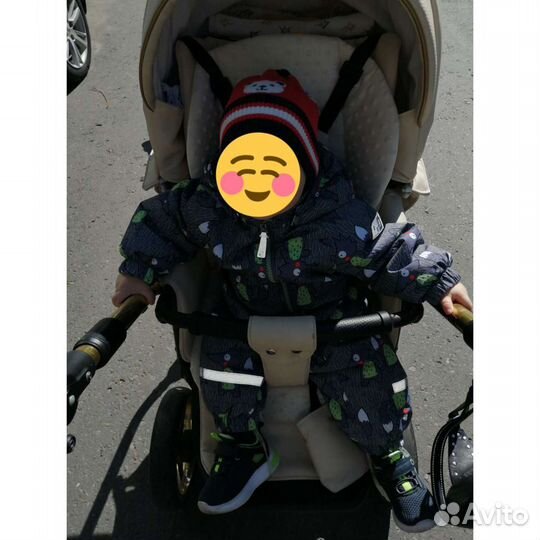 Детский демисезонный комбинезон 74