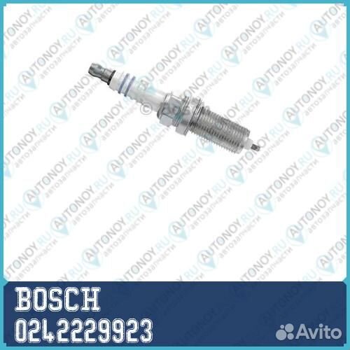 Свеча 4 шт. 0242229923 bosch 1шт