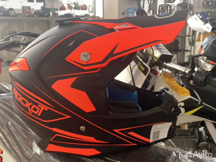 Кроссовый шлем rockot RM-216 Kinetic