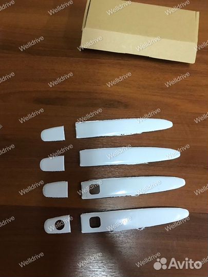 Накладки на ручки Lexus RX300 хром тюнинг