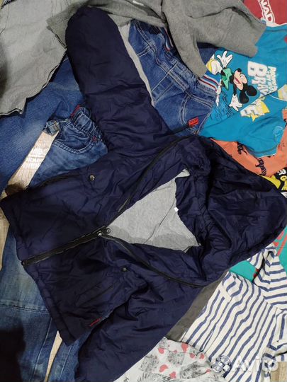 Вещи пакетом на мальчика 110