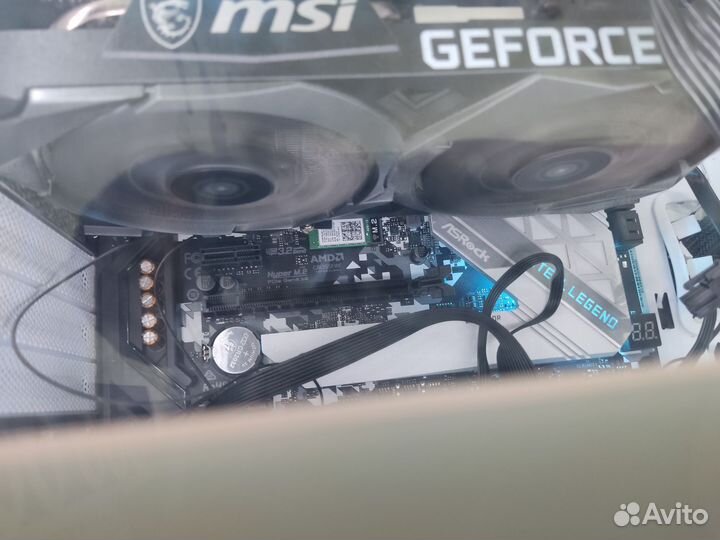 Видеокарта msi geforce rtx 3060 12gb LHR