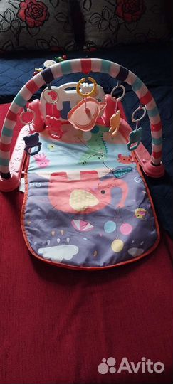 Детский музыкальный развивающий коврик