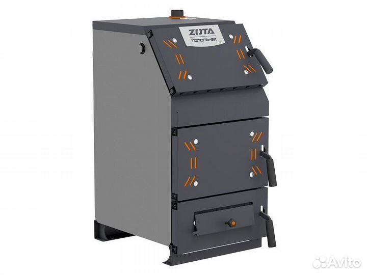 Котел твердотопливный Тополь zota