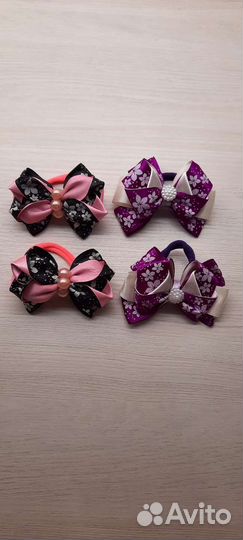 Резинки для волос ручной работы