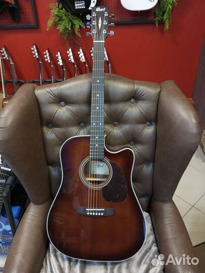 Электроакустическая гитара из массива Cort
