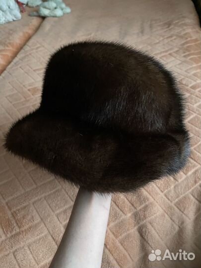 Шляпка норковая
