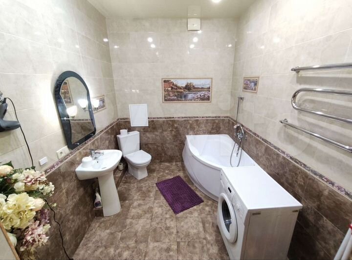 3-к. квартира, 70 м², 21/22 эт.