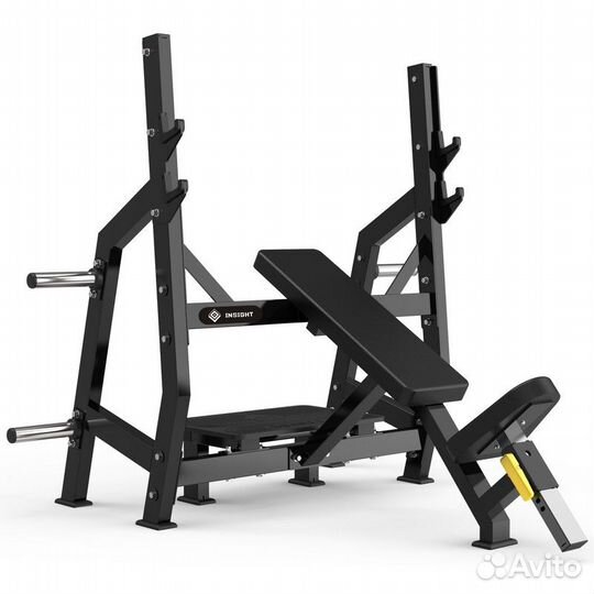 Скамья для жима олимпийская 45 градусов Insight F