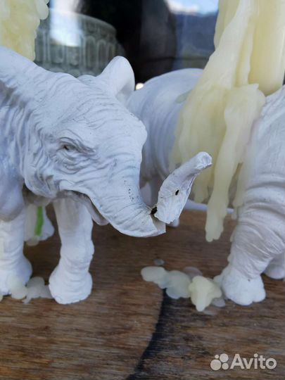 2 подсвечника гипс. Boconcept