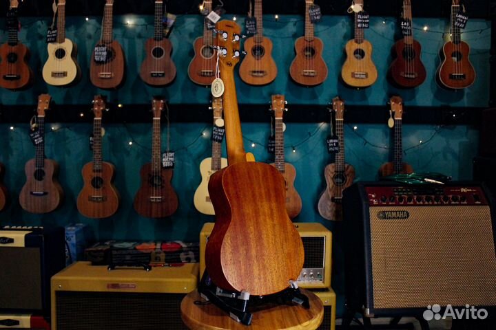 Flight DUT34 EQ MAH, укулеле тенор с чехлом