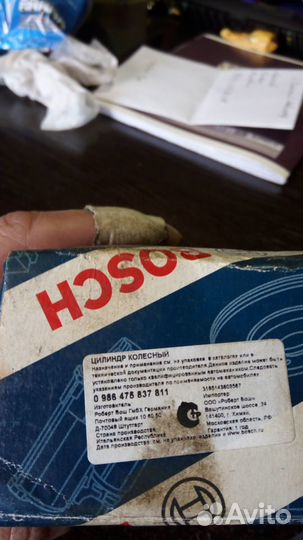 Задний тормозной цилиндр Renault logan