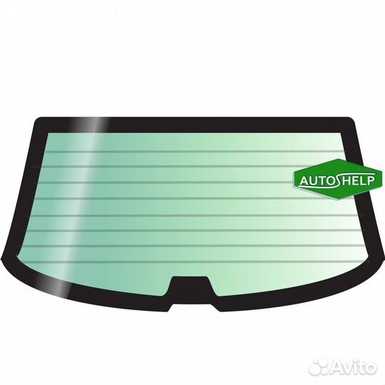 Заднее стекло honda logo 96-01