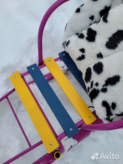 Санки с накидкой