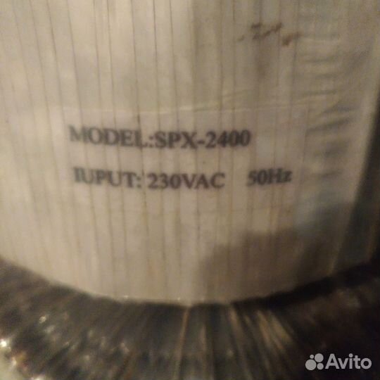 Трансформатор тороидальный 2400 w