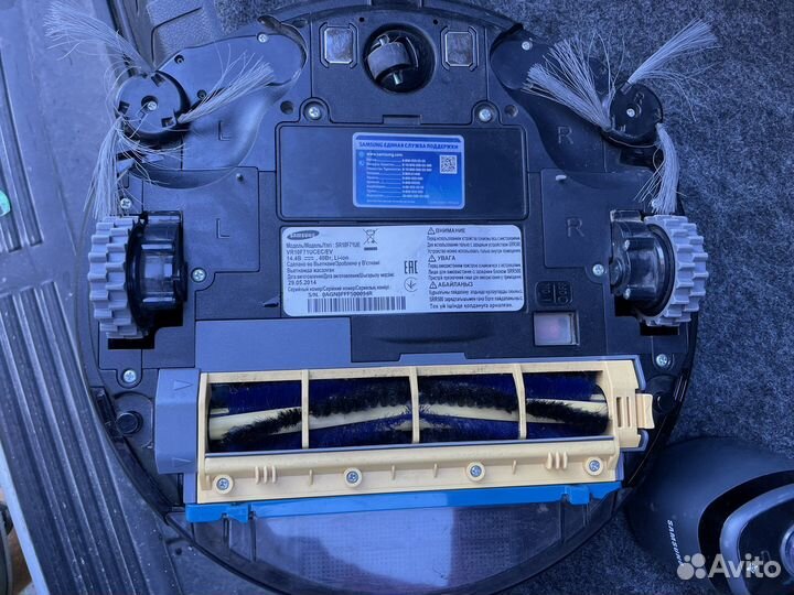 Робот пылесос samsung sr10f71ue