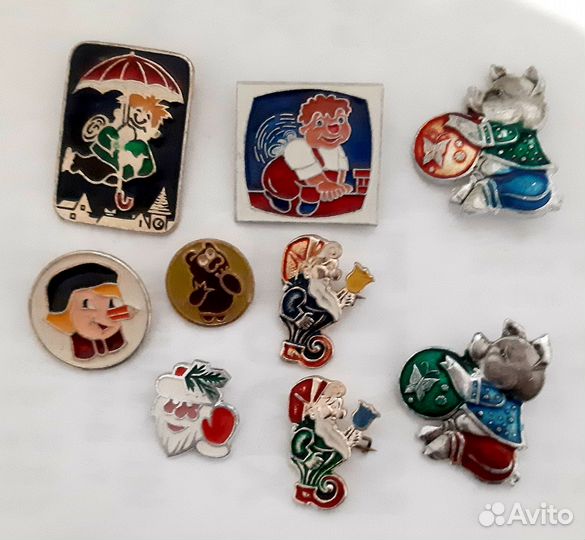 Детские значки СССР