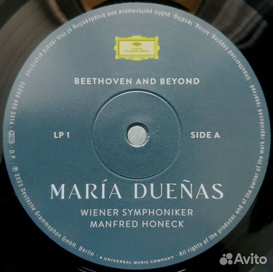 Виниловая пластинка Duenas, Maria - Beethoven And