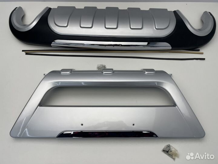 Накладка на бампер передний и задний Volvo XC60