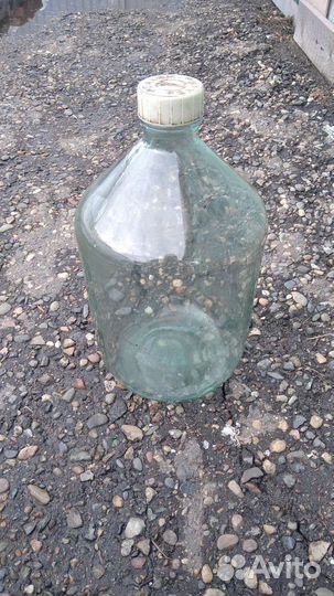 Бутыль стекло 10 литров