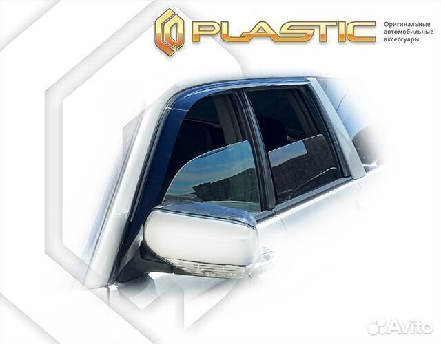 Ветровики полупрозрачный Subaru Forester 2002-2005