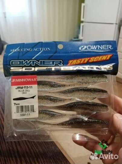 Силиконовая приманка Cultiva/Owner JRM-113 4.5