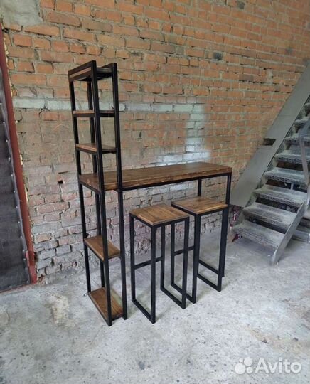 Барная стойка для кухни лофт