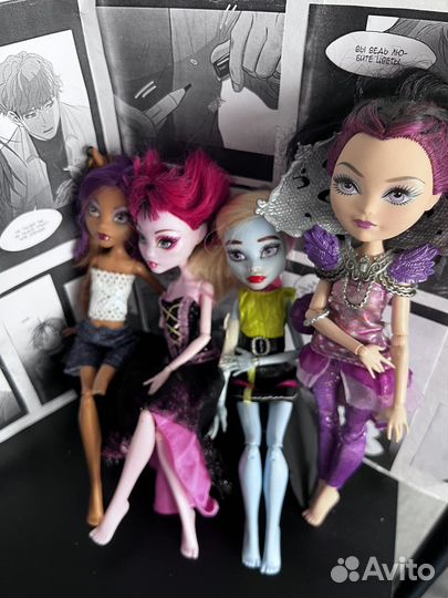 Куклы монстер хай и эвер афтер