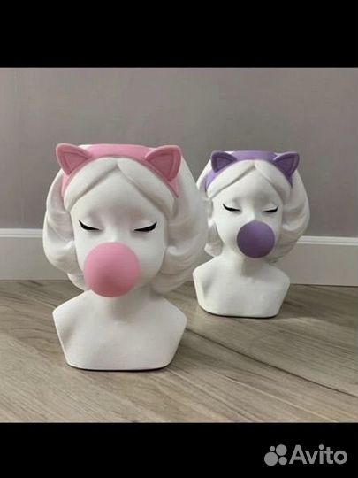 Силиконовые формы для гипсовых кашпо