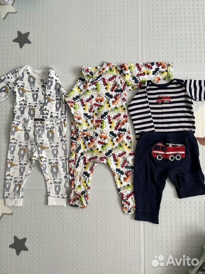 Пакет фирменных вещей на мальчика 68 размера