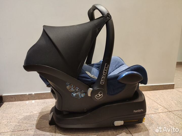 Детское автокресло от 0 maxi cosi с базой