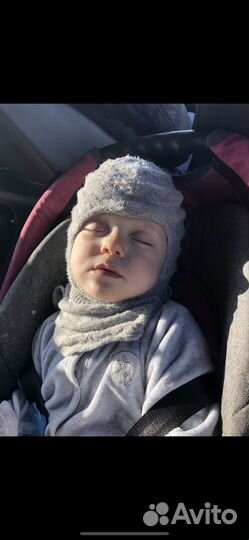 Шапка - шлем для мальчика