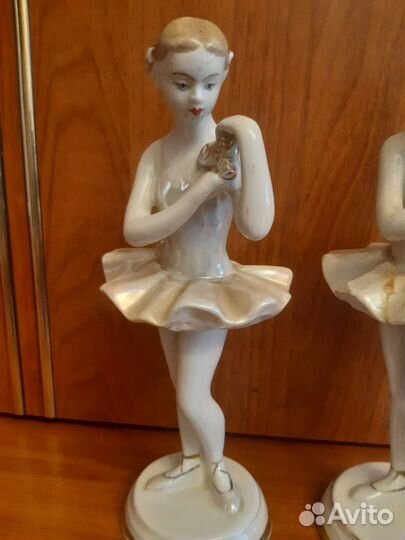 Статуэтка балерина фарфор Вербилки