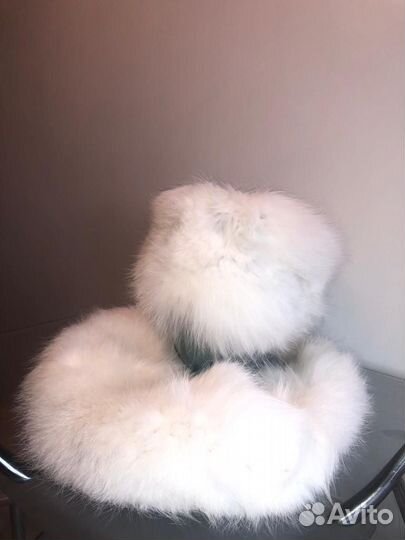 Шапка и воротник (песец)