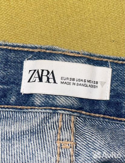 Джинсы zara 38