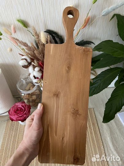 Доска кухонная разделочная для сервировки стола