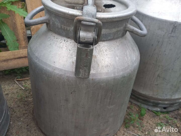 Фляга алюминиевая бу 40л