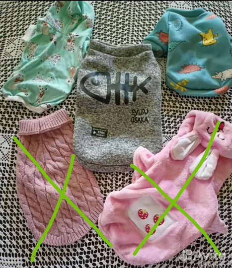 Одежда для маленьких собак и кошек