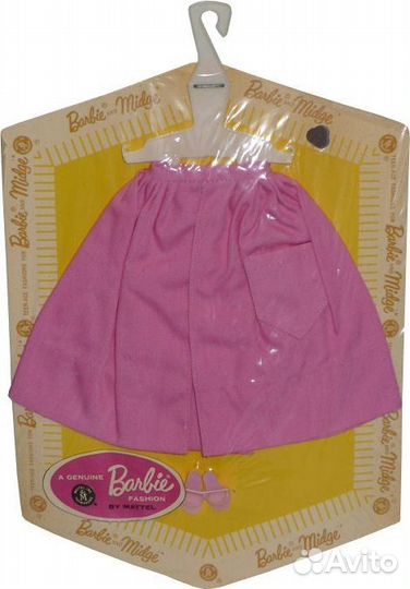 Винтажная юбка для Барби