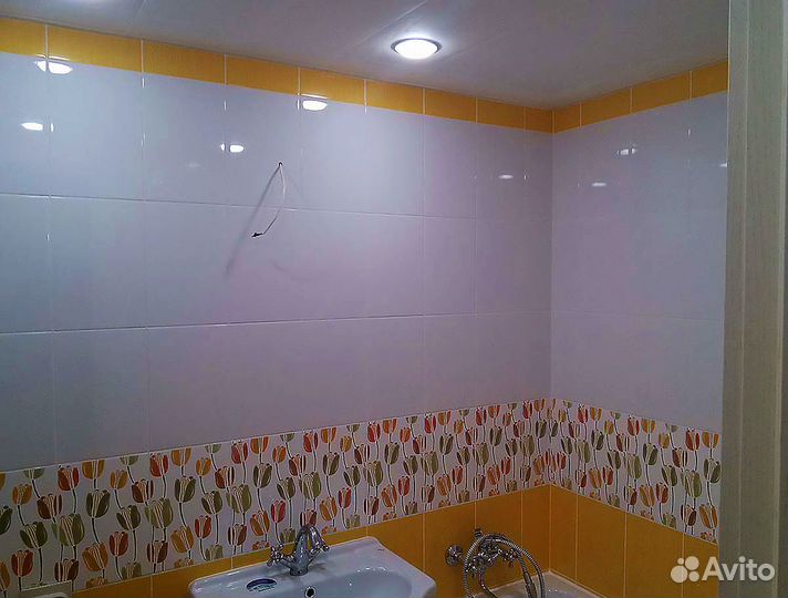 Ремонт ванной комнаты под ключ. Ремонт туалета