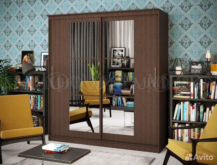 Шкаф купе Элегант-3 2,0 метра